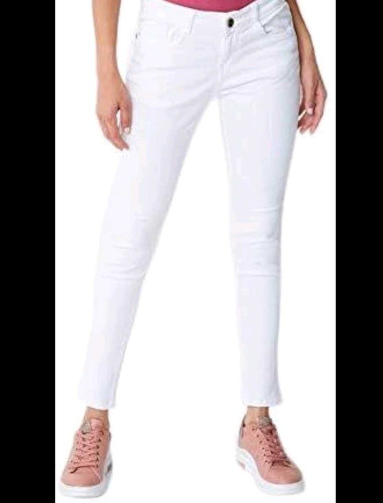 White Denim Jeans