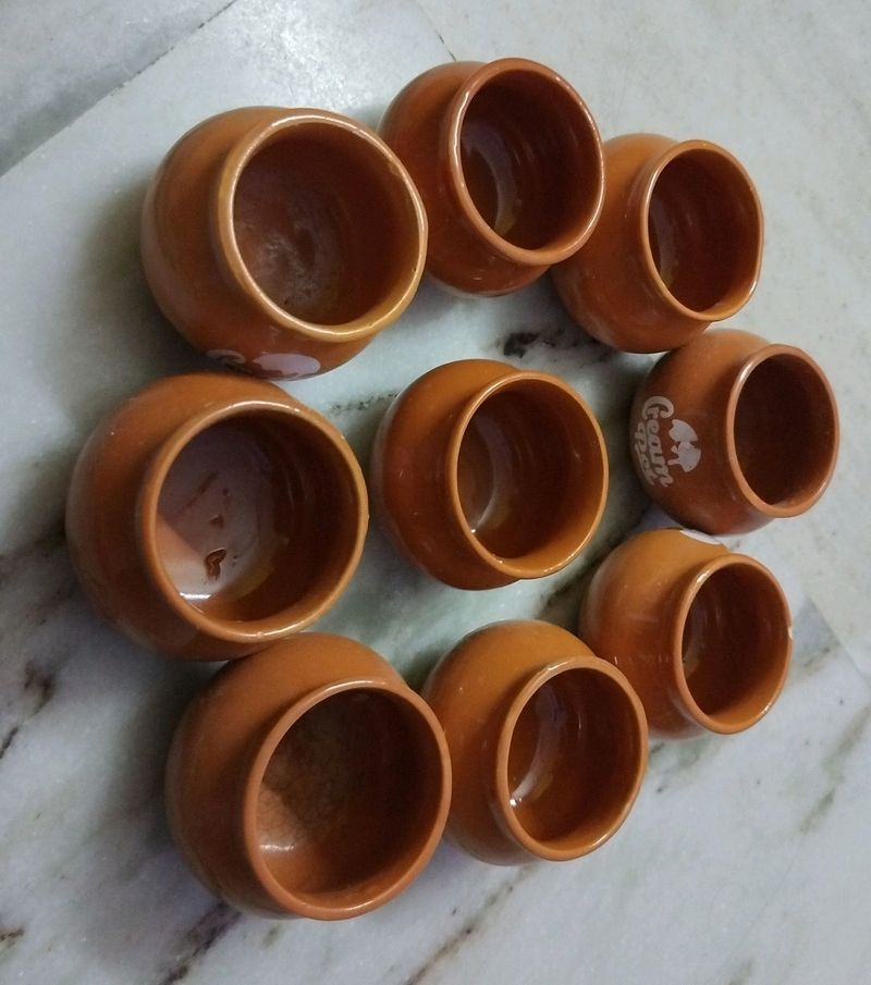 🍯9 Kulfi Pots🍯