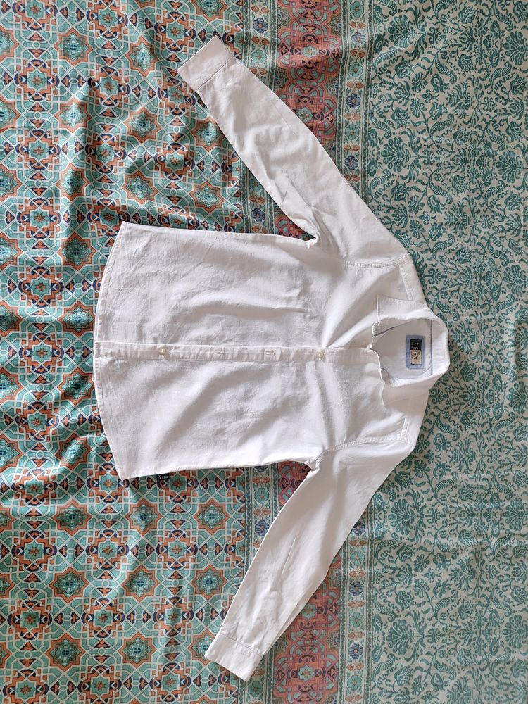 Branded White Shirt For Boys.