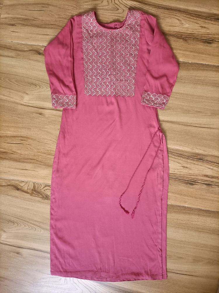 ROSE PINK KURTI