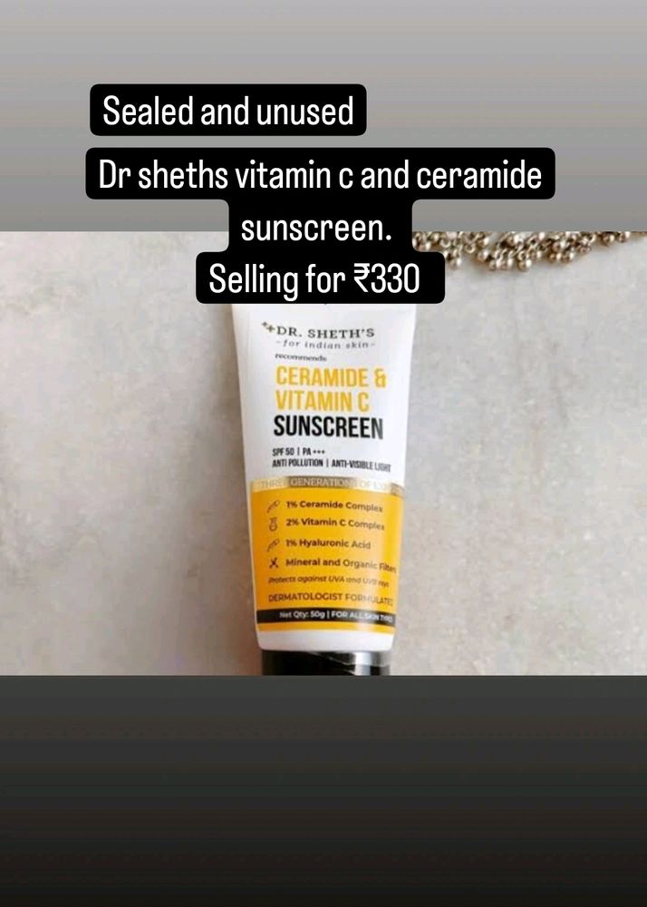 Dr..Sheths Vit C And ceramide Suncreen