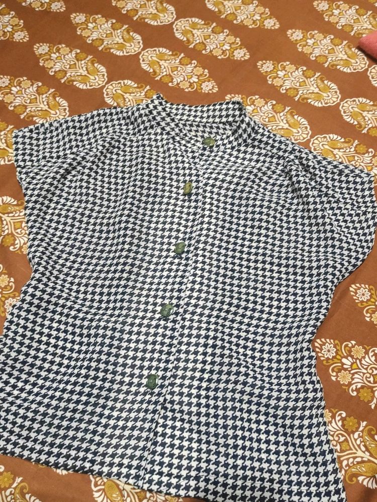 Blue Shirt For Girls