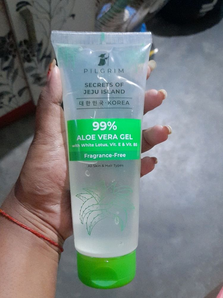 Pilgrim 99% Aloe Vera Gel || Only 3 Time Use || Like New