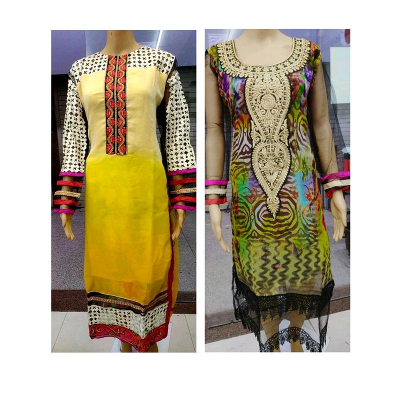 Women's Combo Long Kurti ❤️❤️