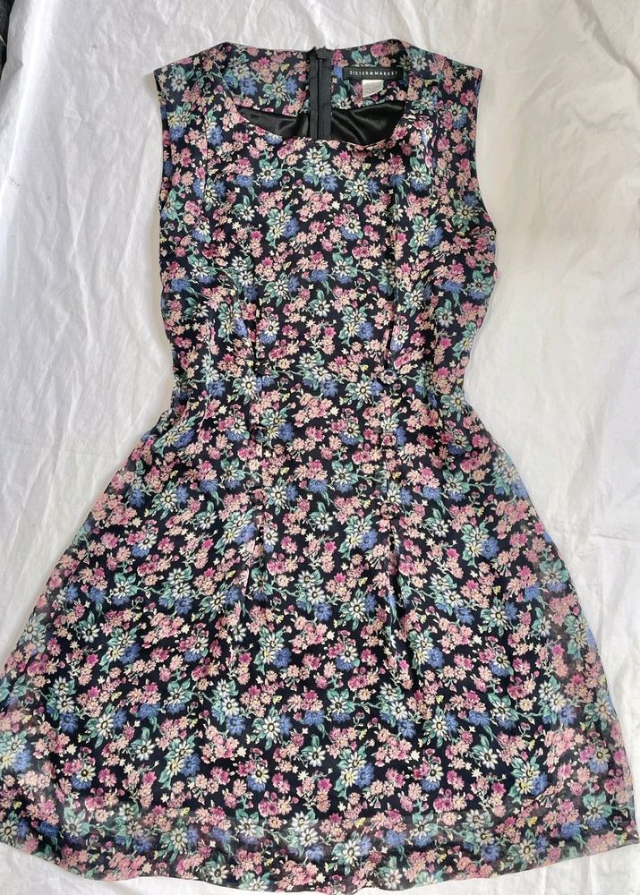 Vintage Floral Top/Mini Dress