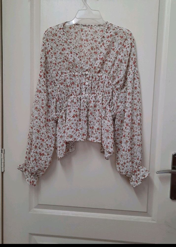 Very Beautiful Floral Top For Women