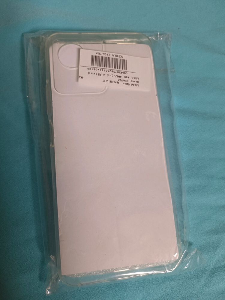 Realme C30 Mobile Cover Transparent (Free Gift)