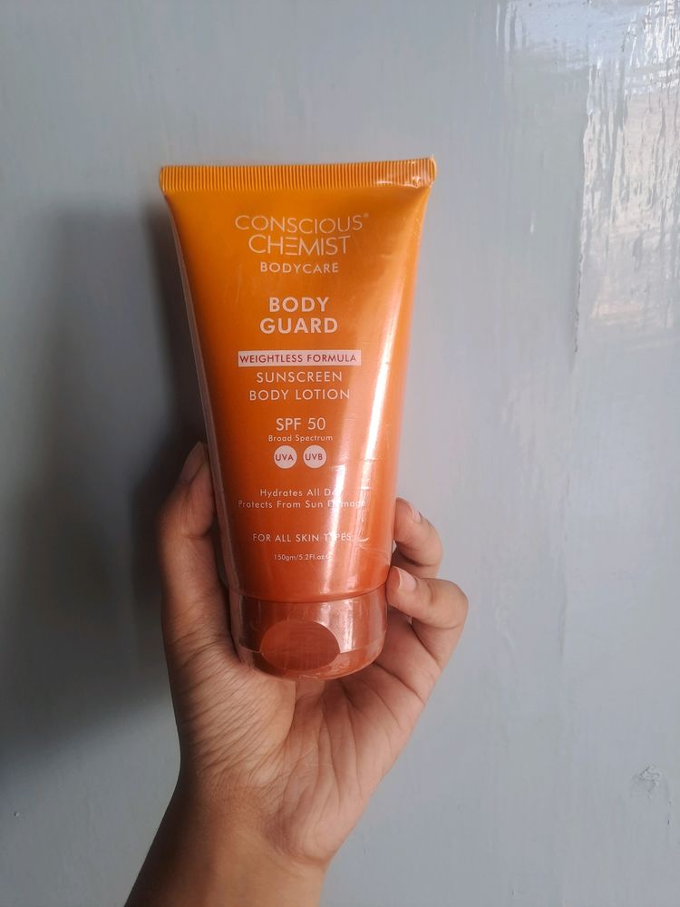 Conscious Chemist Body Gaurd Sunscreen