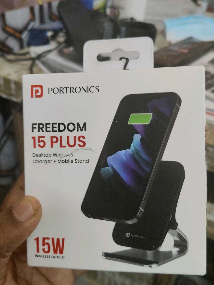 Portronics Freedom 15 Plus Wireless Charger