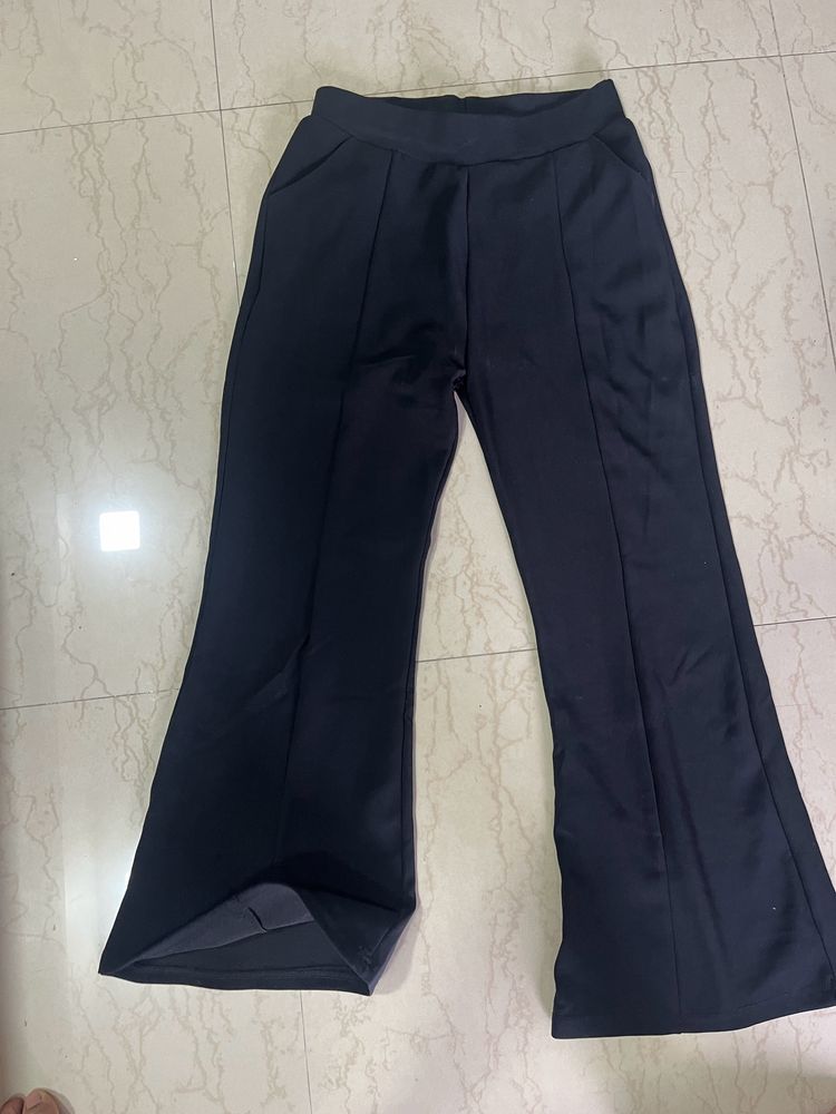 Flared Formal Black Pant