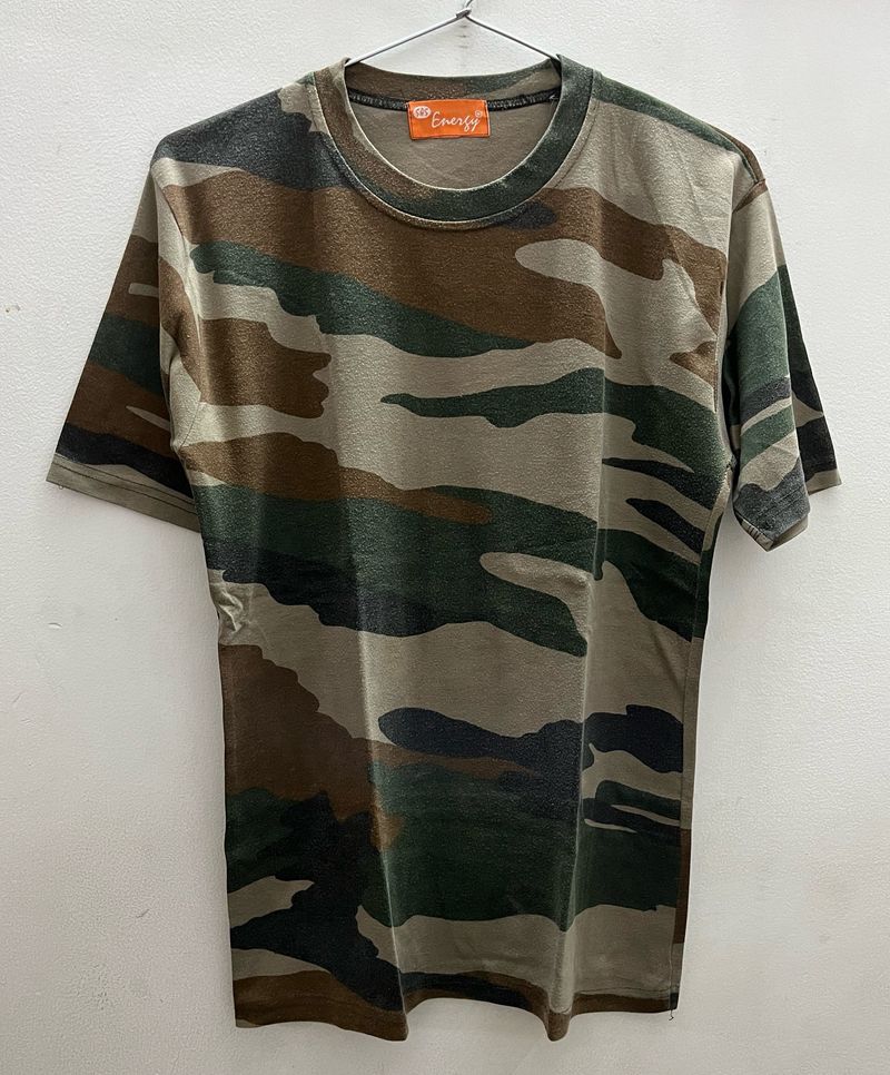 Military Print T-shirt