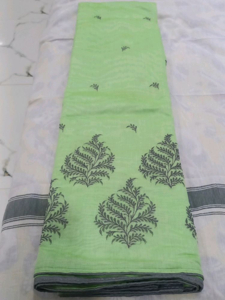 Chanderi Saree From Chirala