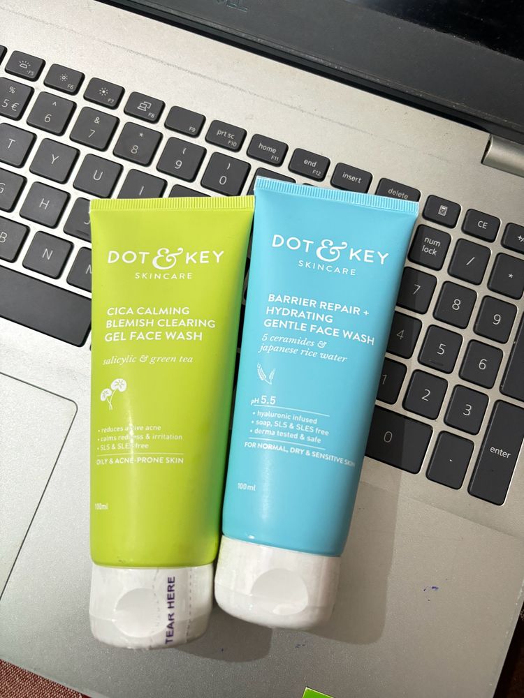 Dot &Key Face Washes