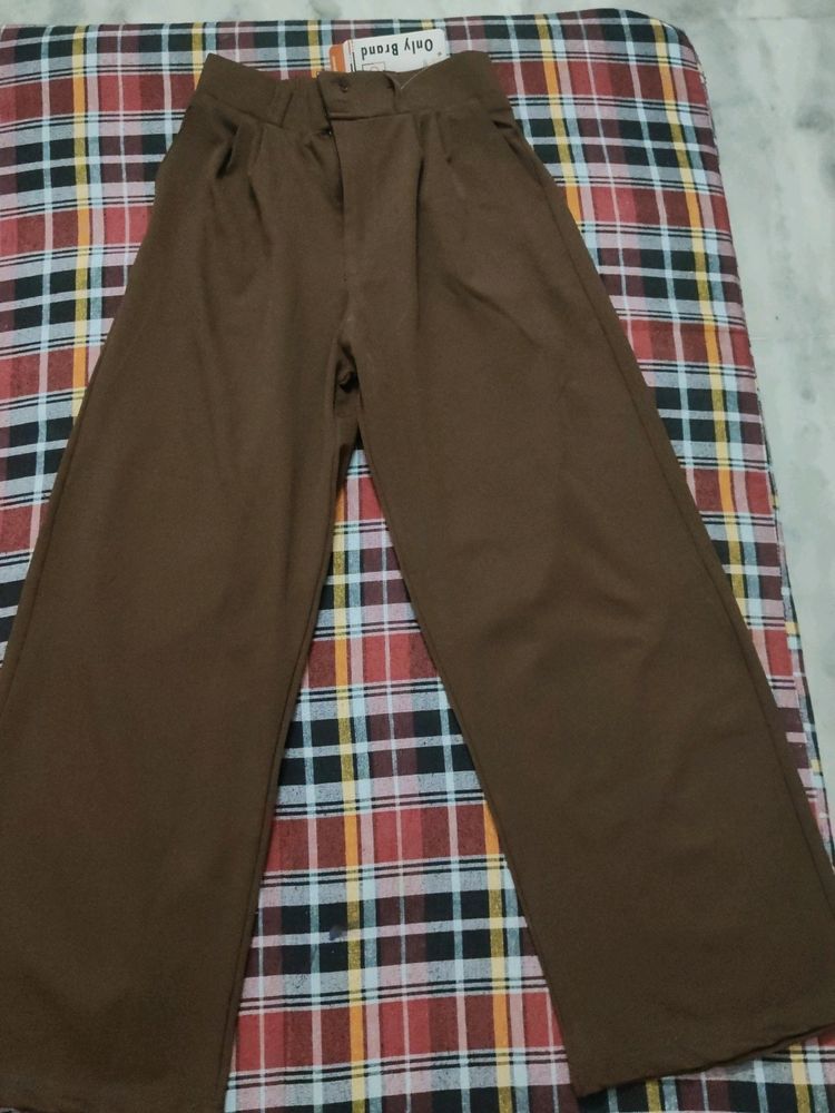 Brown Trouser For Women