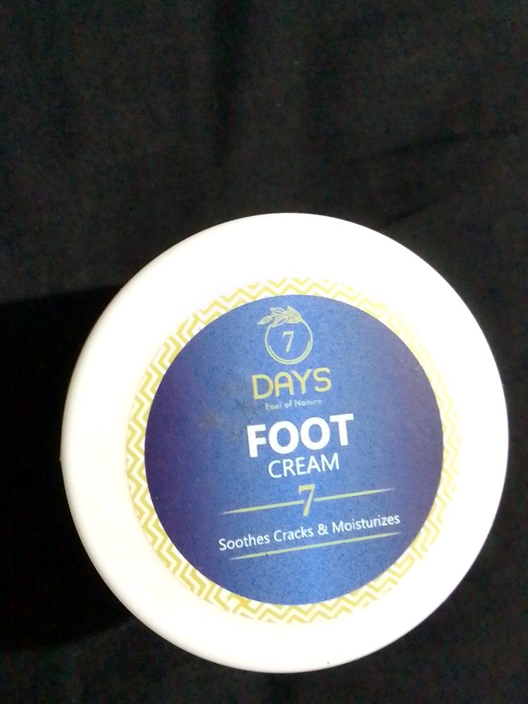 Foot Cream - Soothes Cracks And Moisturizes