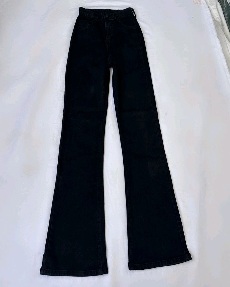 Korean 🇰🇷 Black Flare Jeans