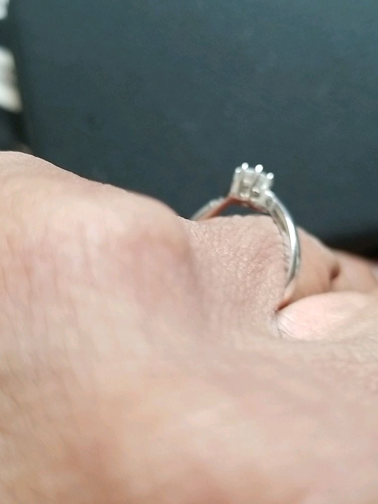 Diamond Look Alike Ring