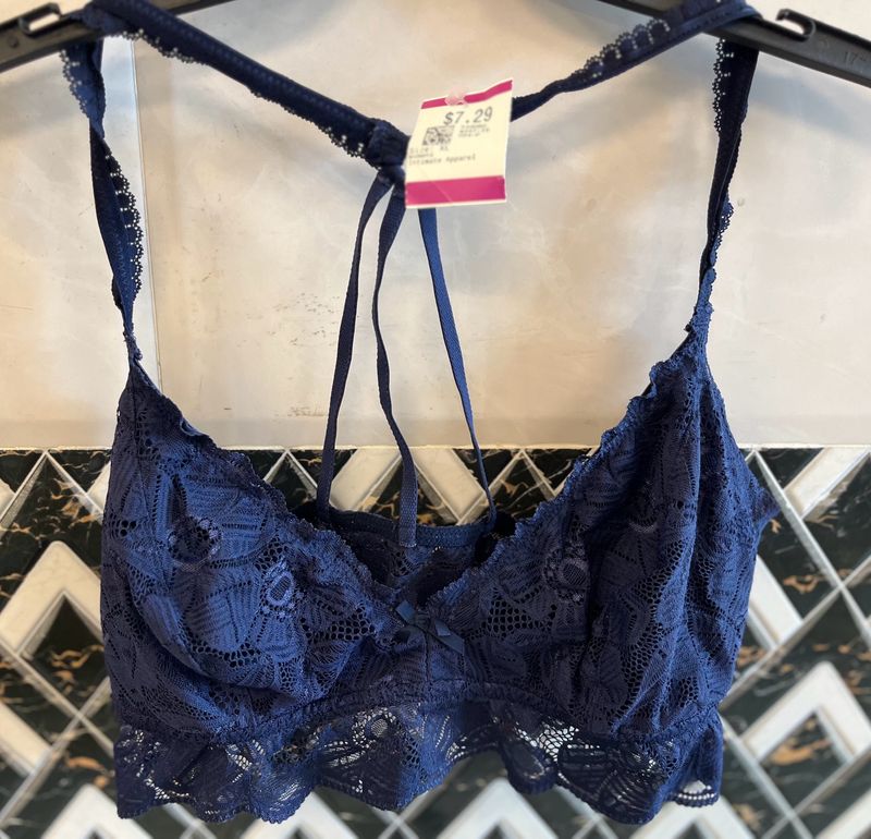 Sexy Blue Bralette For Women