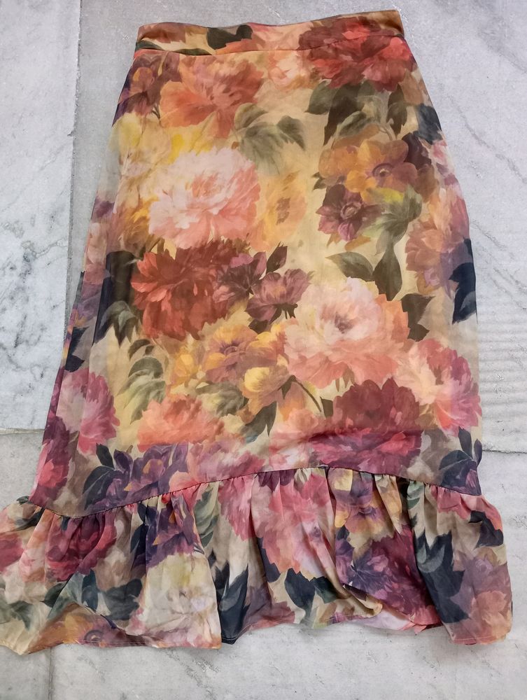 Sassafras Floral Skirt