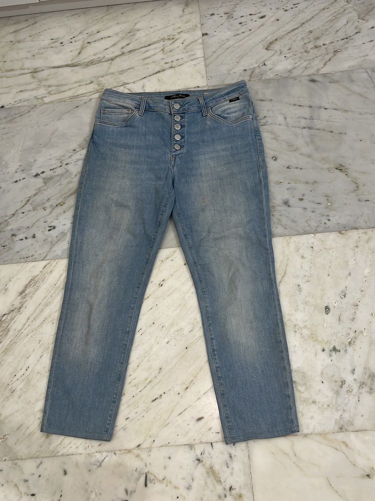 mavi branded jeans light blue slim fit