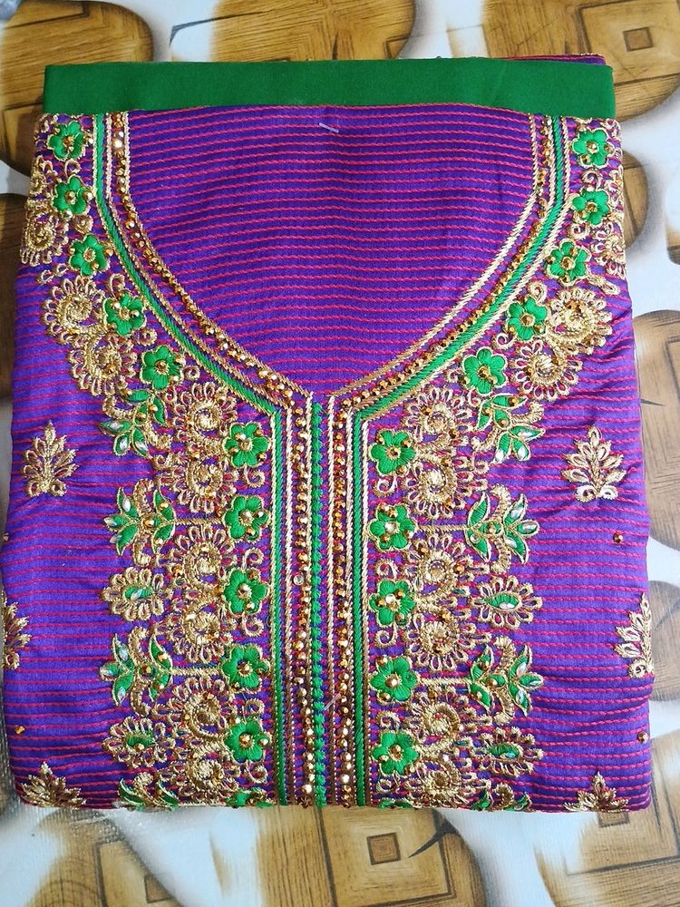 Suit With Dupatta And Bottom