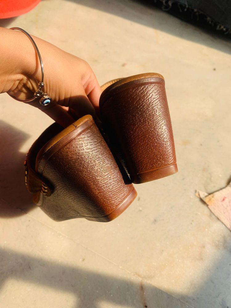 Beautiful Brown Block Heels🌸🦋🦚