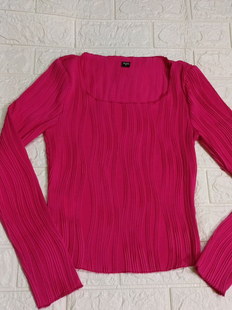 Pink Trendy Top