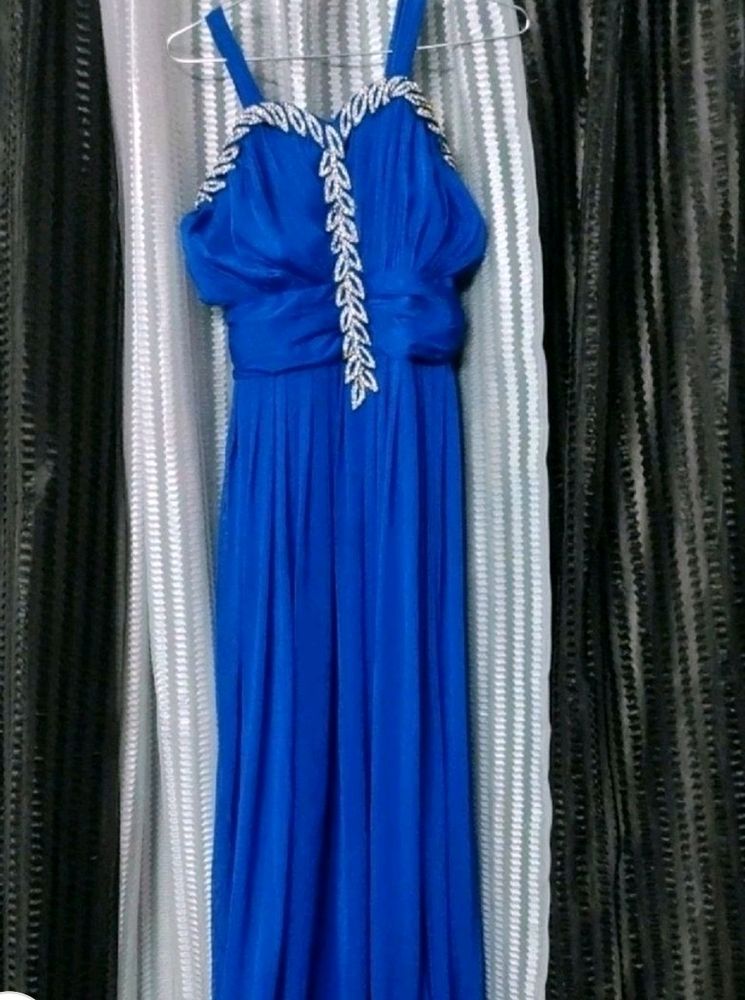 Blue Gown Partywear