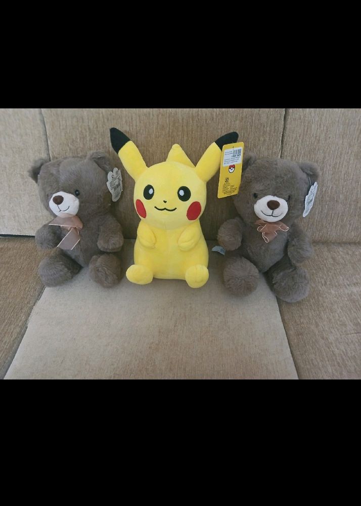 3 Combo Soft Toys