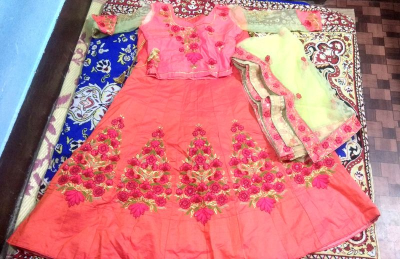 Heavy Pink Lehenga