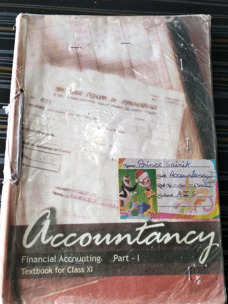 Class 11 Accountancy Books