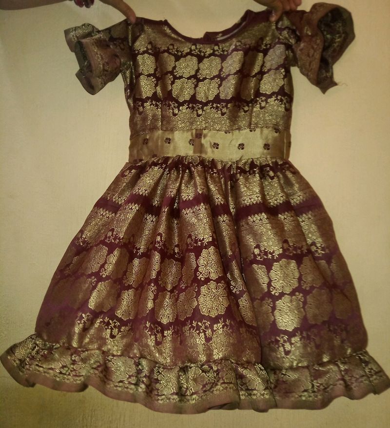 Frock For 6-8 Year Kids