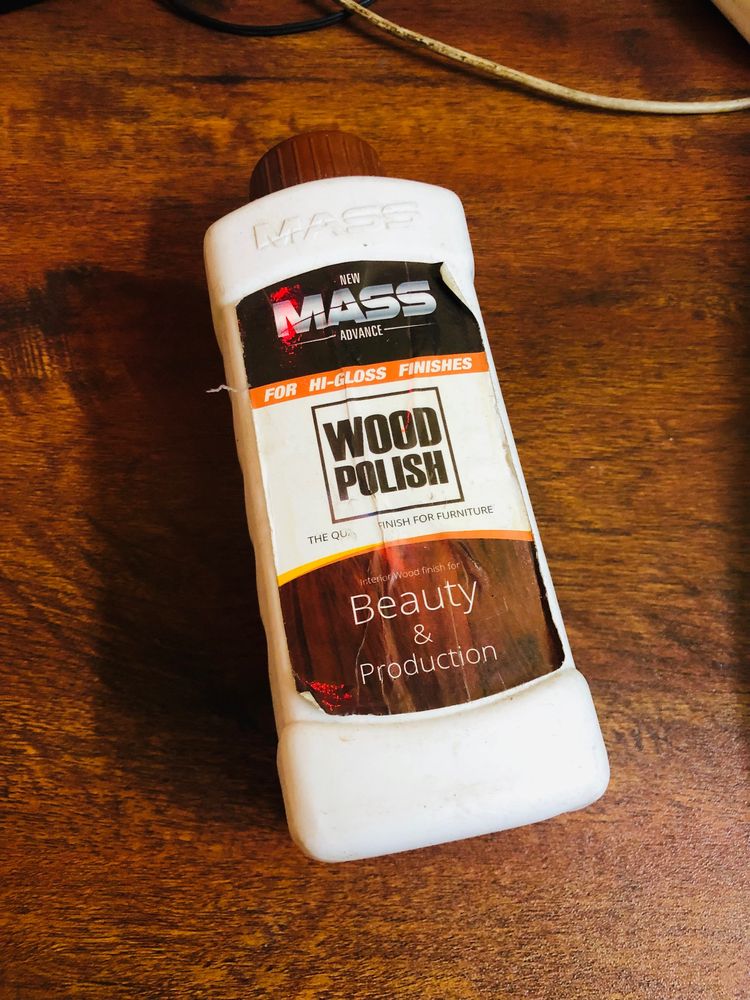 MASS Wood Polish Oil For Furniture Brown . LIKE NE