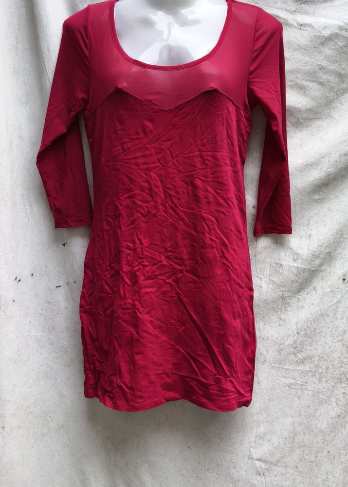 RED PARTYWEAR DRESS