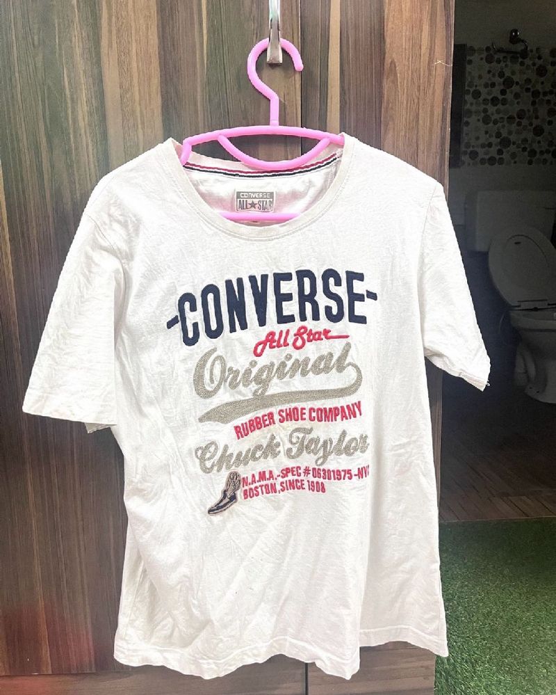 Neww Converse Original White Tshirt