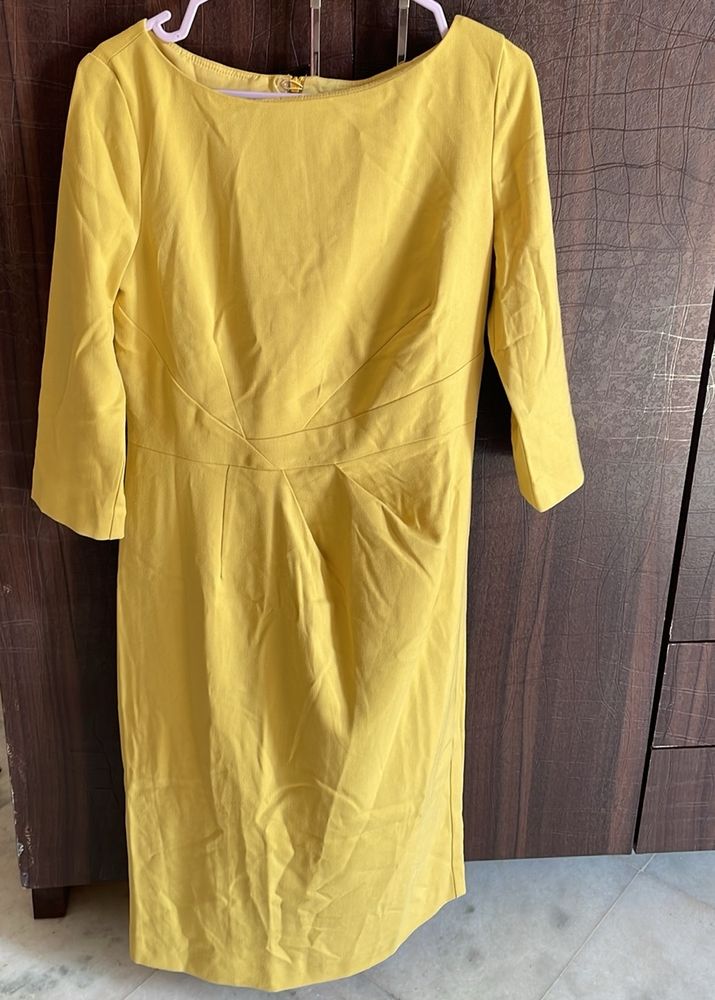 M&S Yellow Dress