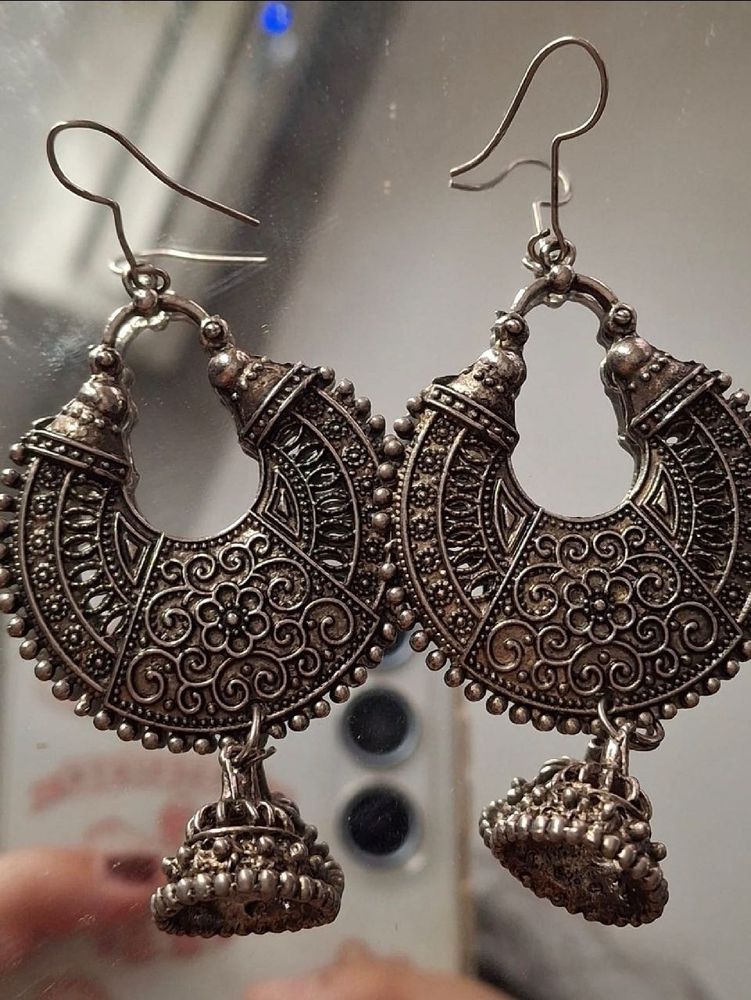 Chandbali Jhumkas