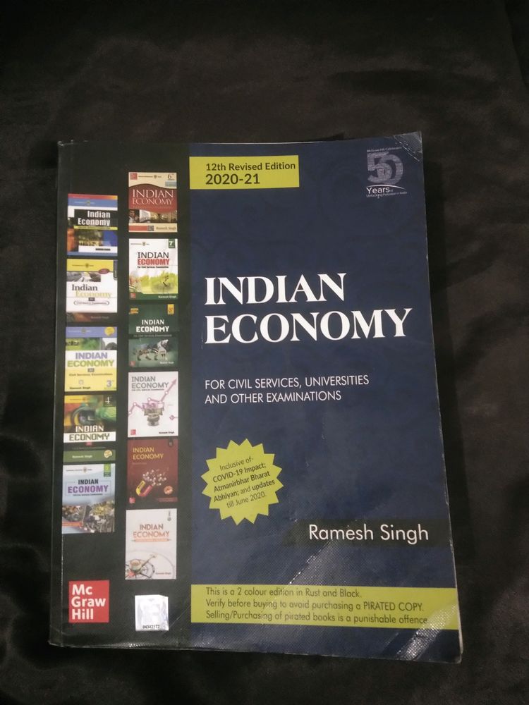 Indian Economy Ramesh Singh 2021