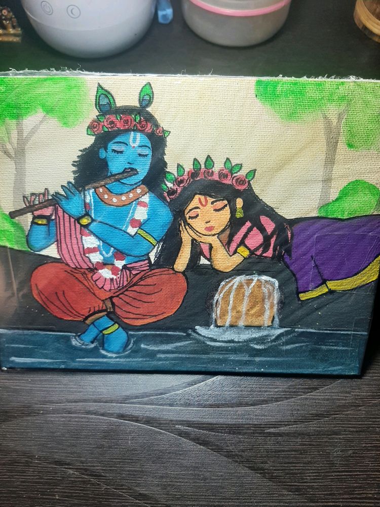 Radha Krishna Painting