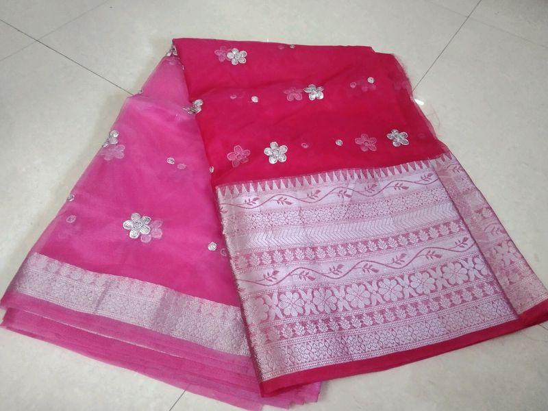 Organza Saree