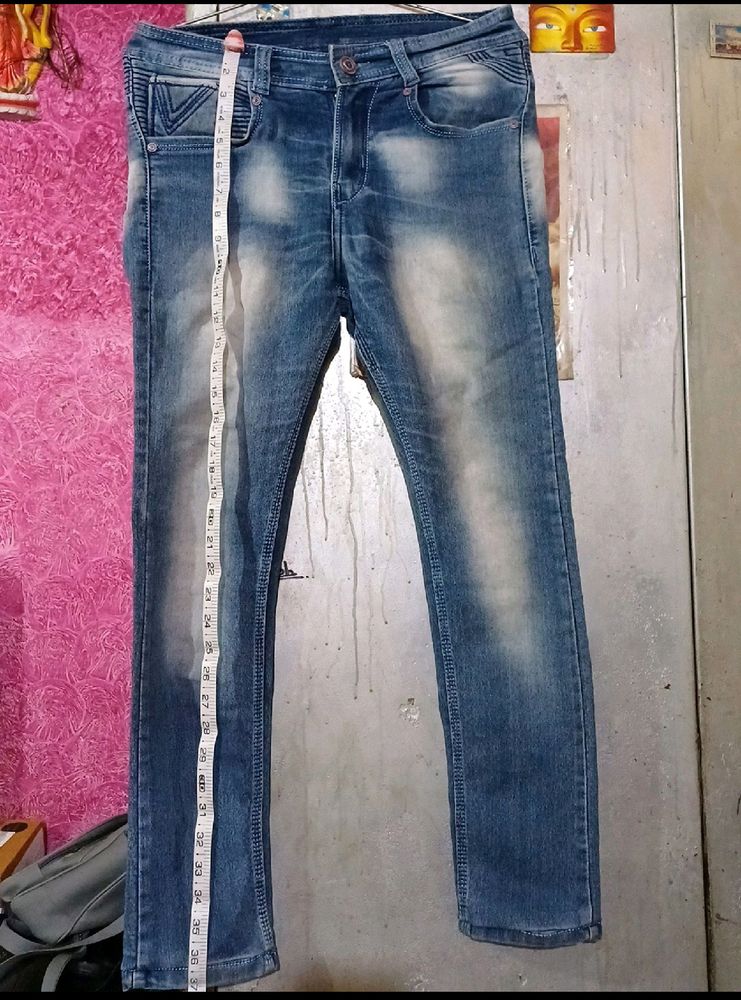 Blue Denim Jeans For Boy's