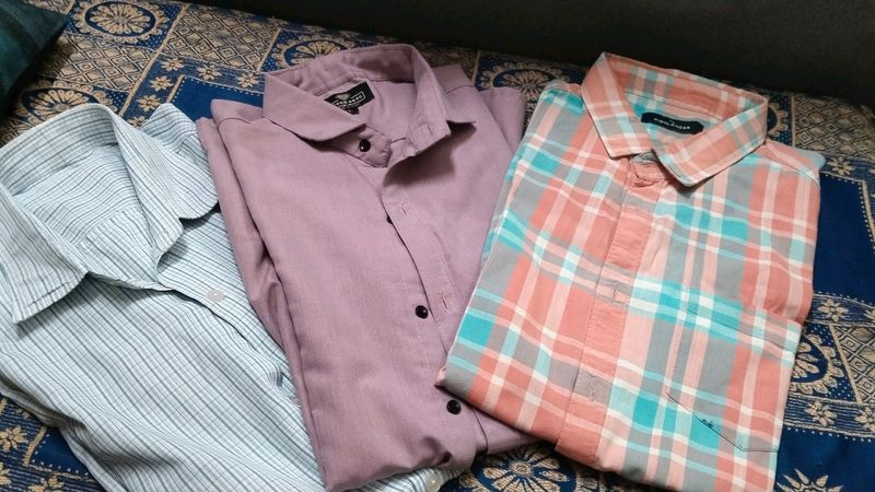 3 Branded Shirt Combo For Men