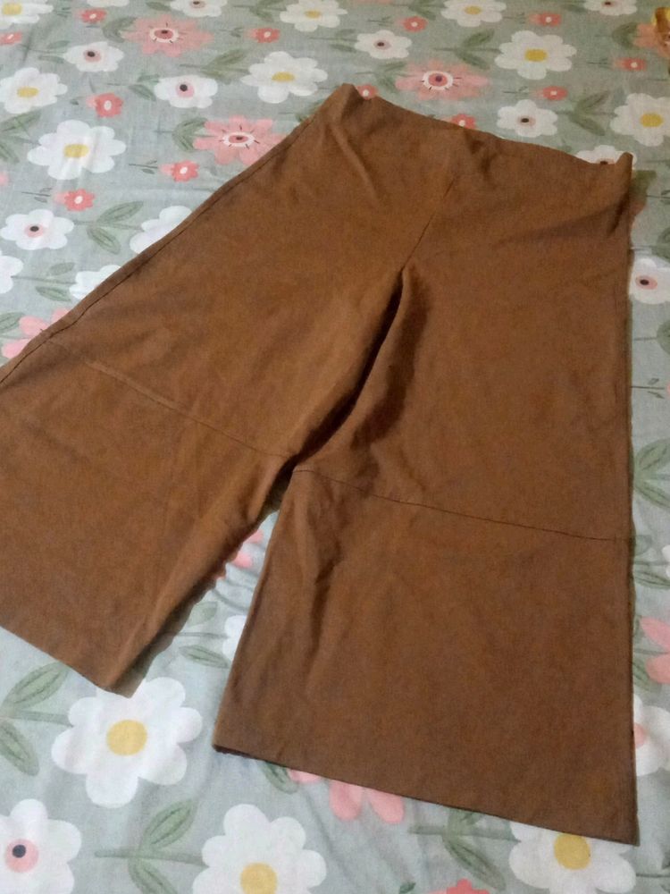 Brown Formal Flared Pant For Women