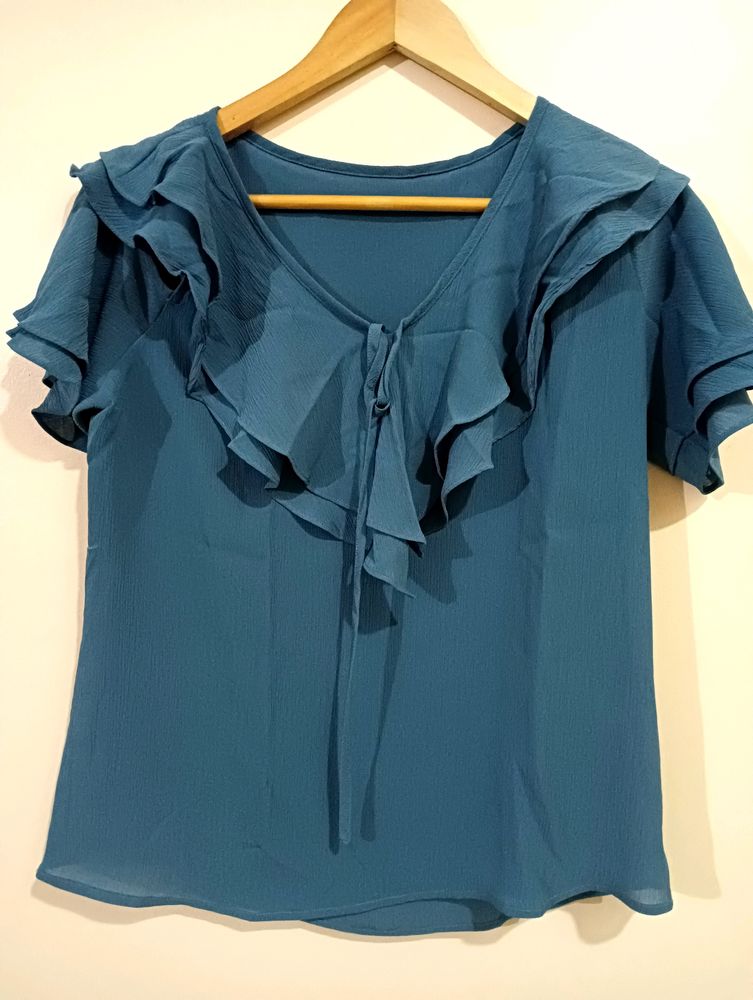 Fancy Chiffon Top For Girls