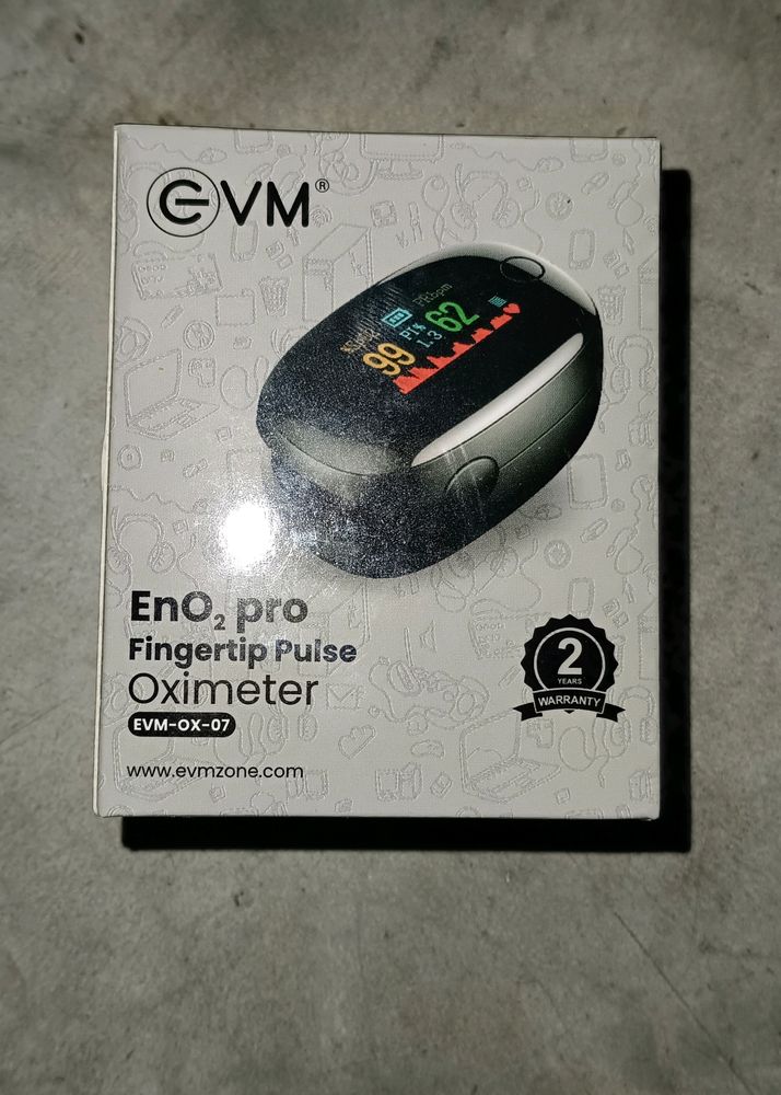 EVM Fingertips Pulse Oximeter