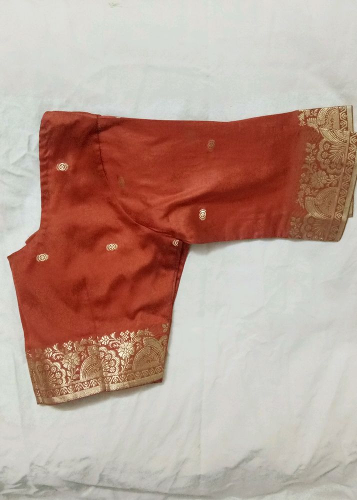 Silk Stitched Blouse 3/4th Hand