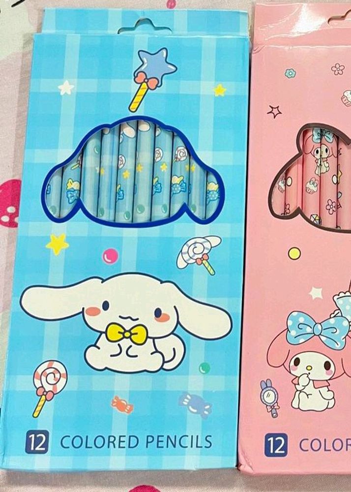 SANRIO CINNAMOROLL PENCIL COLORS