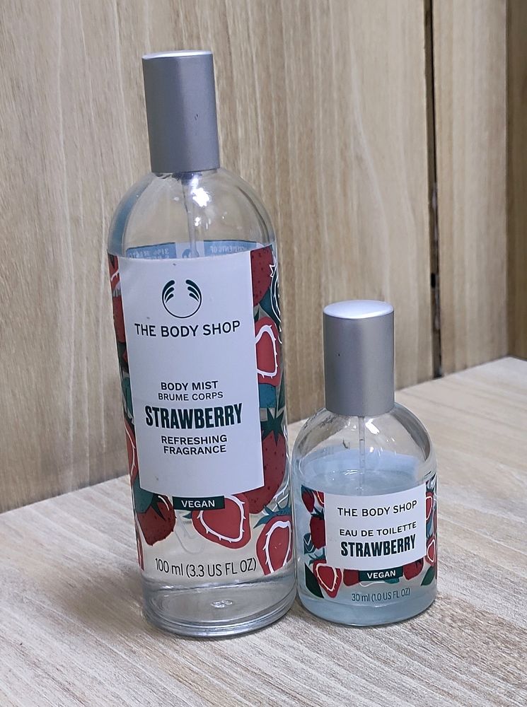 The Body Shop Strawberry Mist And EDT Combo