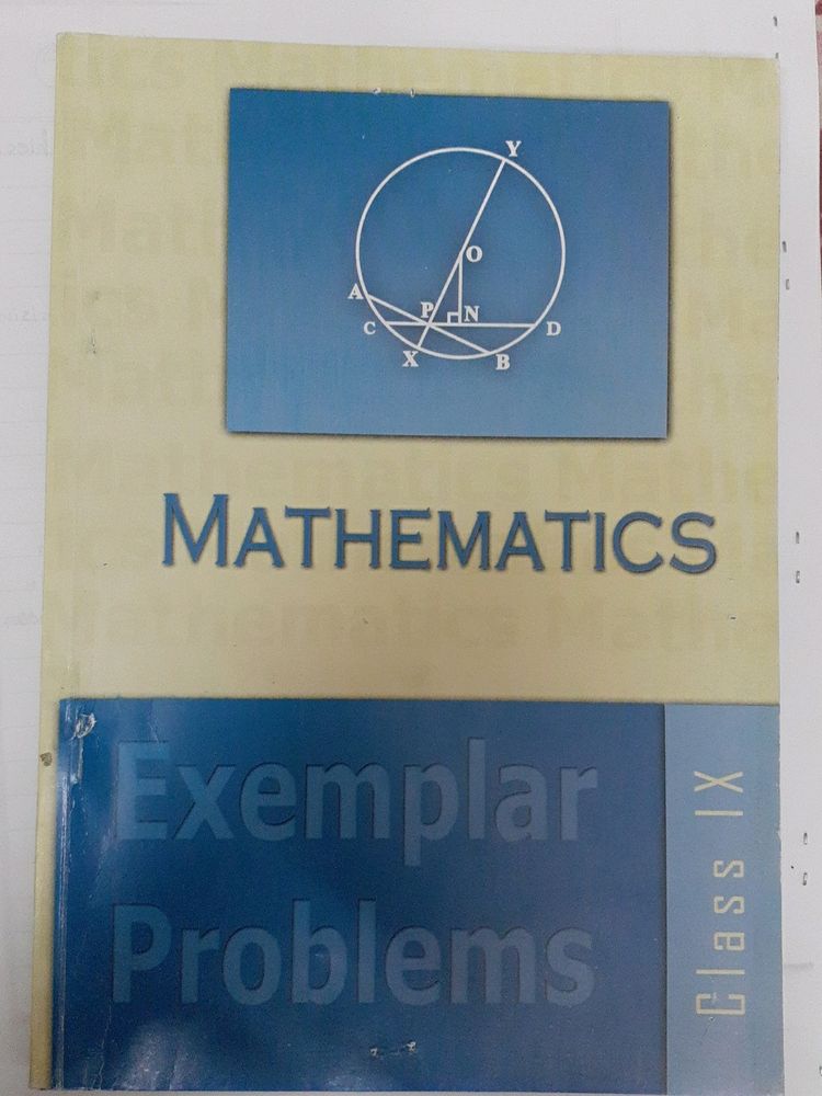 Latest Edition Of Maths Exampler (NCERT) Class -9th