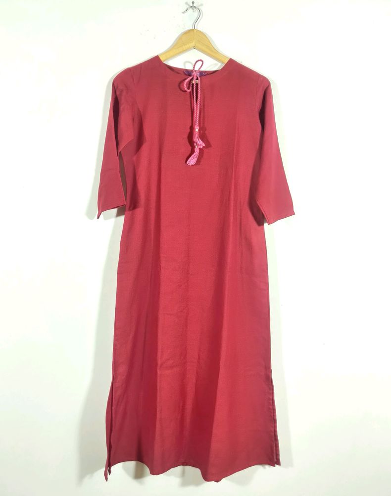 Libas Maroon Kurtas (Women's)